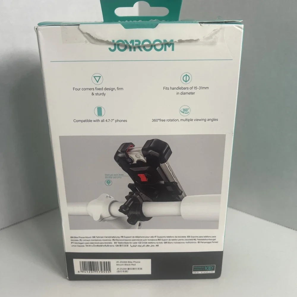 New Joyroom Bike Phone Mount JR-ZS288 - Universal Handlebar Holder